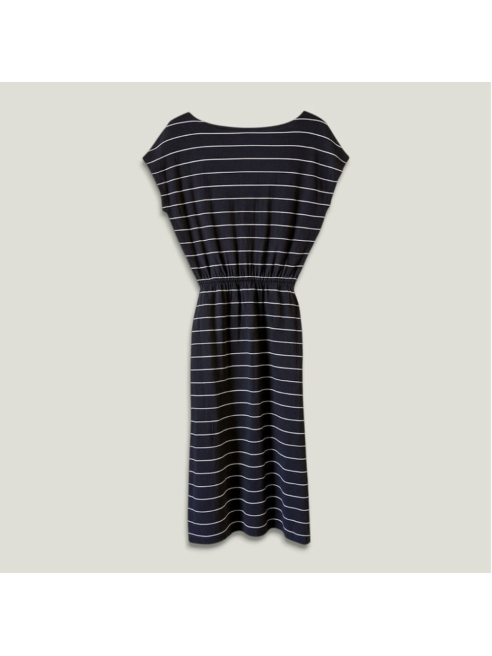 Athleta Stripe T Shirt Dress Pima Cotton Sz S NWT - Picture 5 of 9